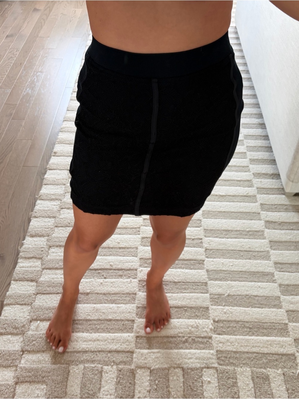 Marc Cain Sport Black Women's Knit Mini Skirt